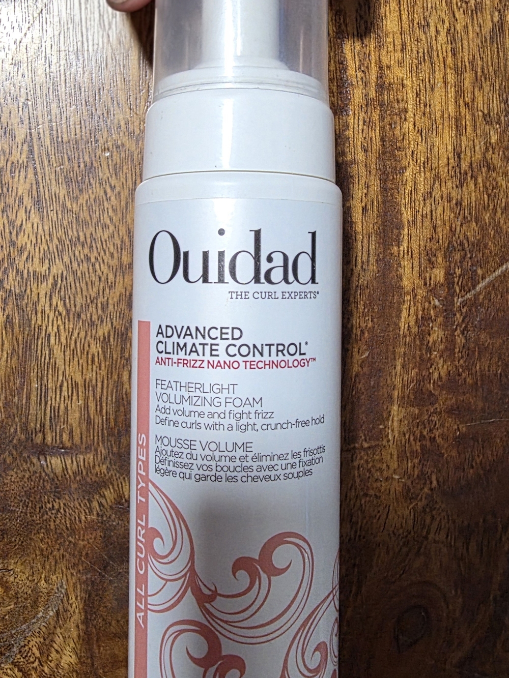 Ouidad Advanced Climate Control Featherlight Volumizing Foam 7oz